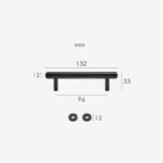 KATANA Massief Messing Handgrepen