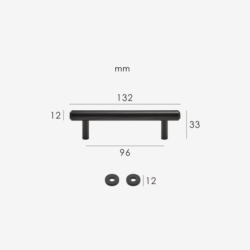 KATANA Massief Messing Handgrepen