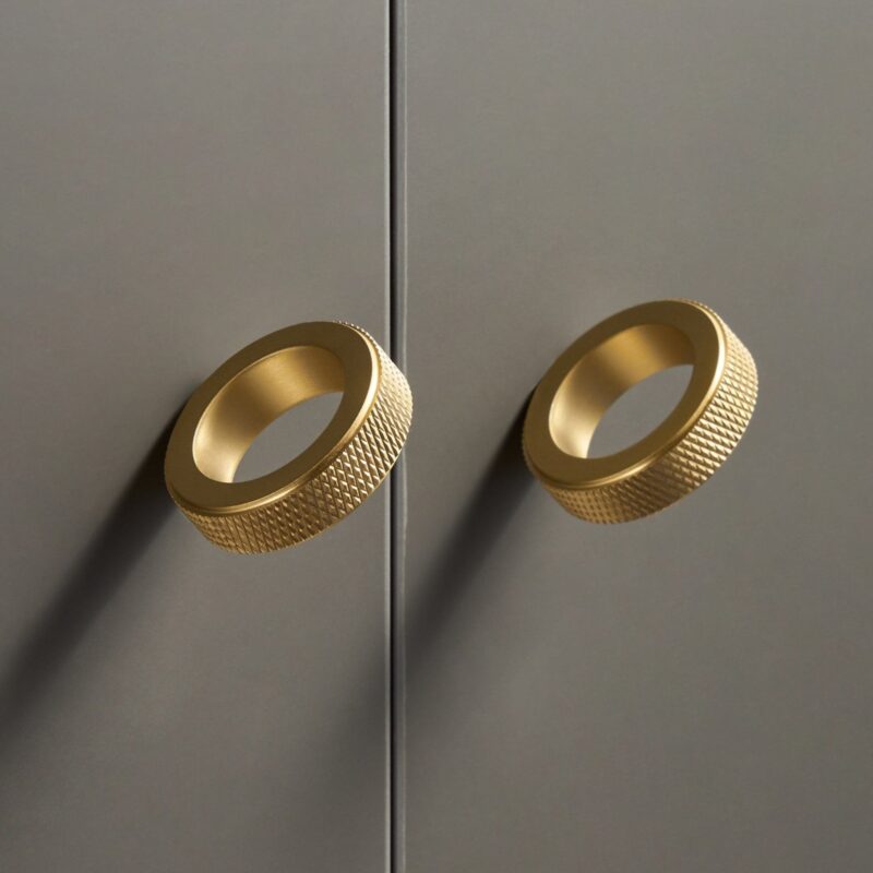 Bouton en laiton massif KERMA - Anneau 6 Bouton en laiton massif KERMA - Anneau