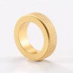 Bouton en laiton massif KERMA - Anneau