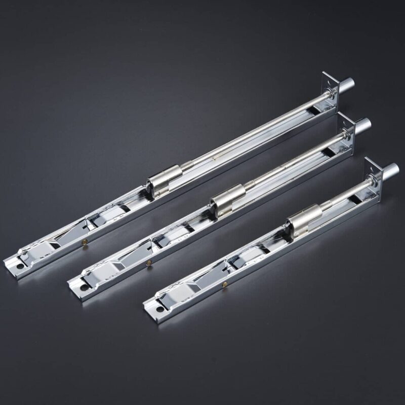 KLINK Messing hendel met verzonken grendel