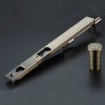 KLINK Messing hendel met verzonken grendel