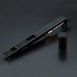 KLINK Messing hendel met verzonken grendel