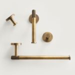 KRAM Solid Brass Toilet Roll Holder