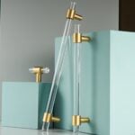 KRISTAL Acrylic & Brass Handles