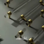 KRISTAL Acrylic & Brass Handles