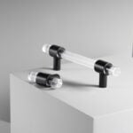 Barras en T de acrílico y latón KRISTAL