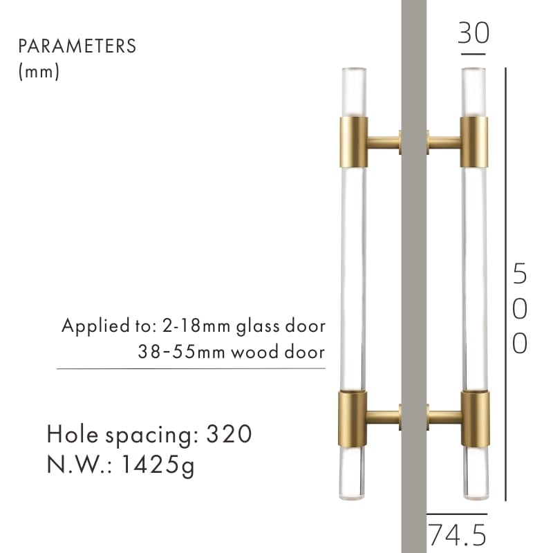 KRISTAL Türgriff zum Ziehen