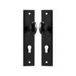 KROM Bouton de porte avec plaque arrière