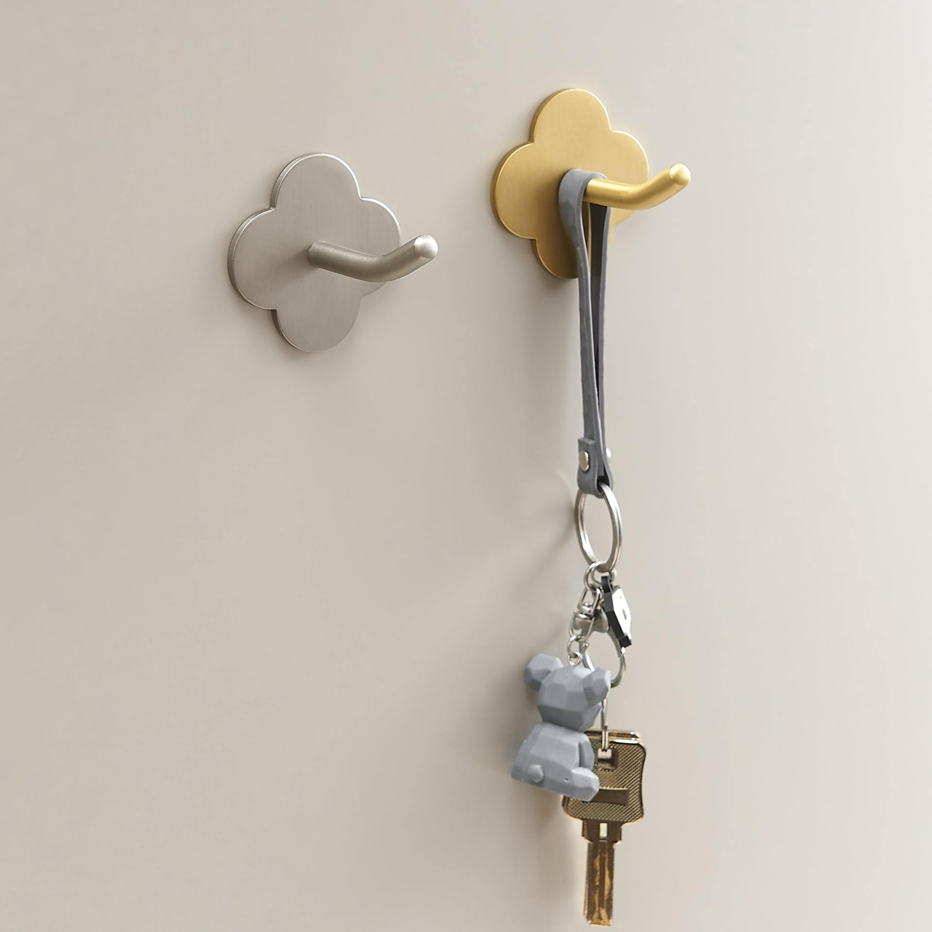 Gancio in ottone massiccio LAMO