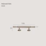 LAUTUS Tiradores de latón macizo