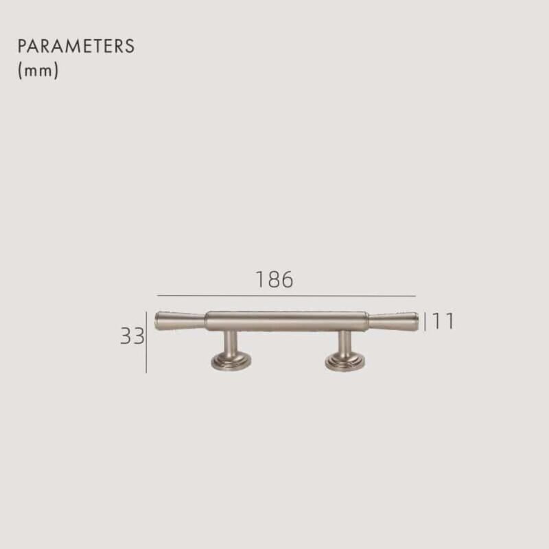 LAUTUS Tiradores de latón macizo