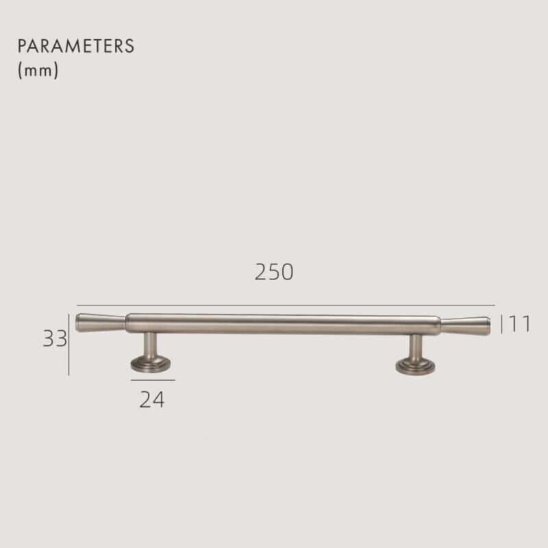 LAUTUS Tiradores de latón macizo