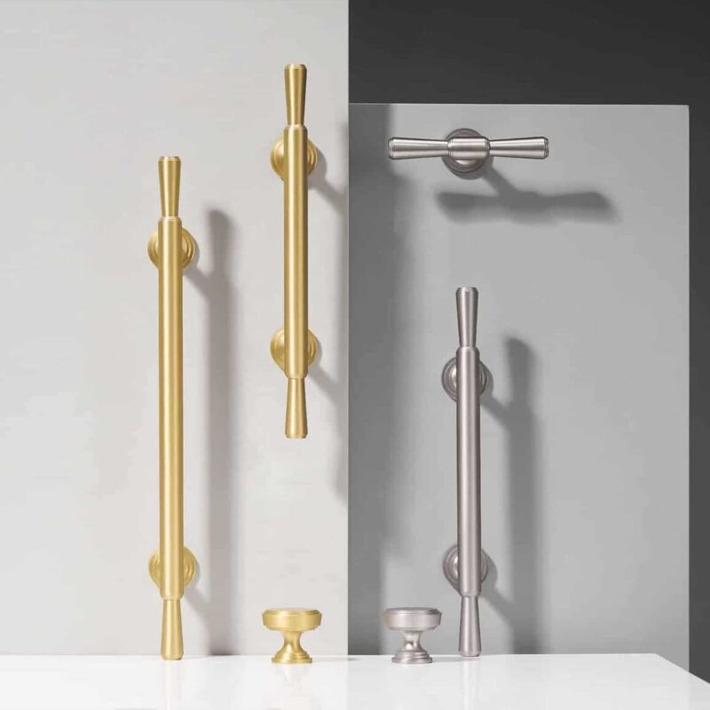 Barres en T en laiton massif LAUTUS