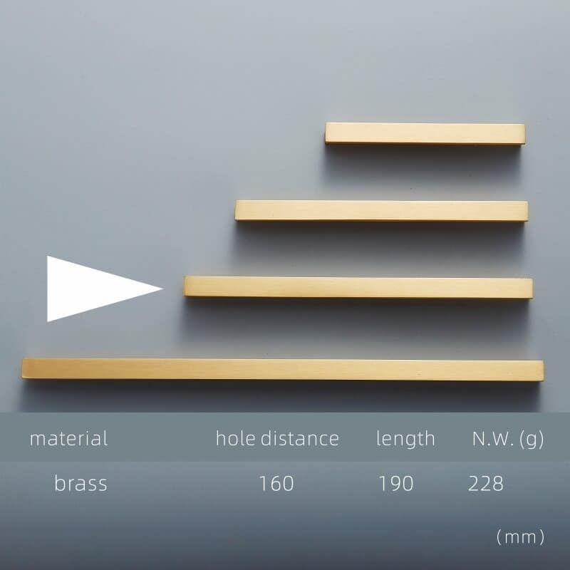 LIQUET Brass Handles 36 LIQUET Brass Handles