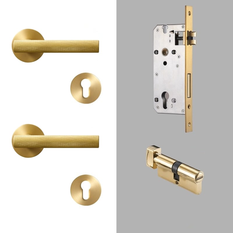 LUX Messing Deurkrukken 13 LUX Messing Deurkrukken