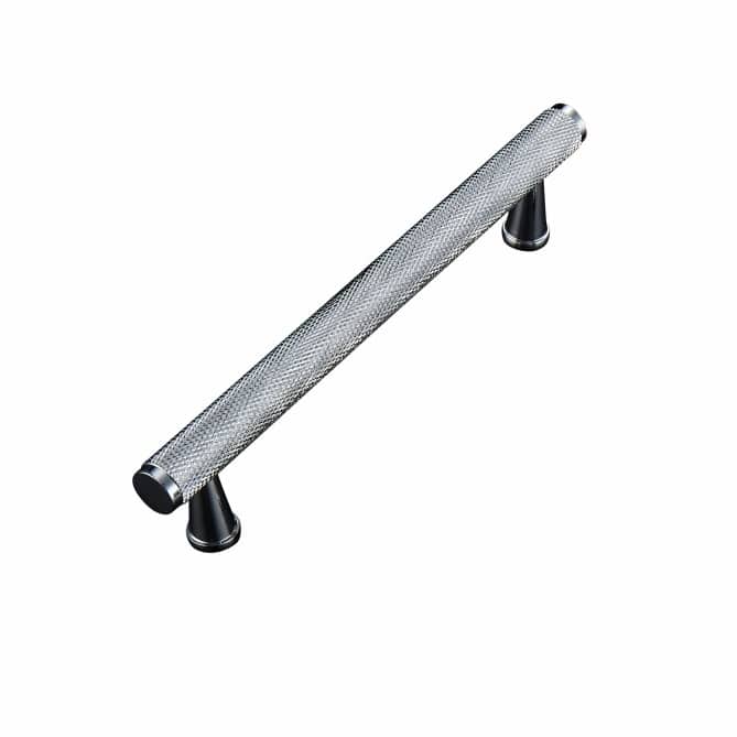 Manijas de latón moleteadas LUX