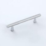 Manijas de latón moleteadas LUX