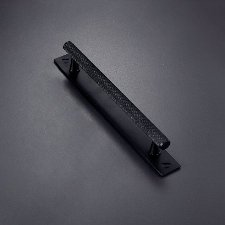 LUX Knurled Handle with Plate