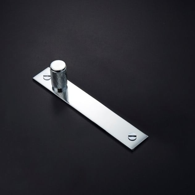 LUX Knurled Handle with Plate