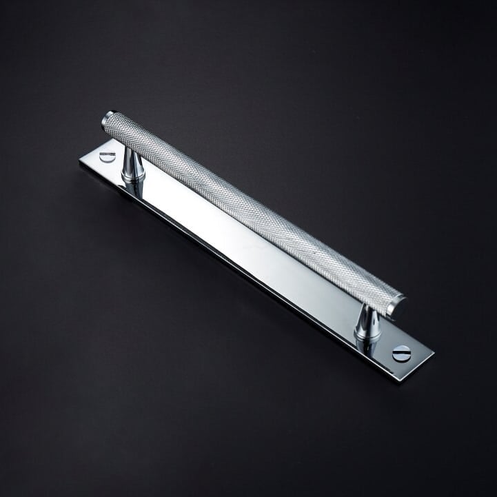LUX Knurled Handle with Plate