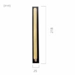 LUX Knurled Handle with Plate