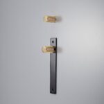 LUX Knurled Handle with Plate