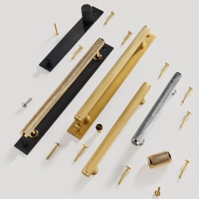 LUX Knurled Handle with Plate