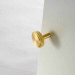 Pomelli in ottone zigrinato MANHATTAN