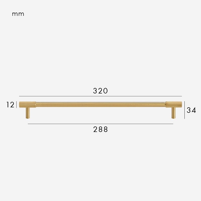 MANHATTAN Solid Brass Handles