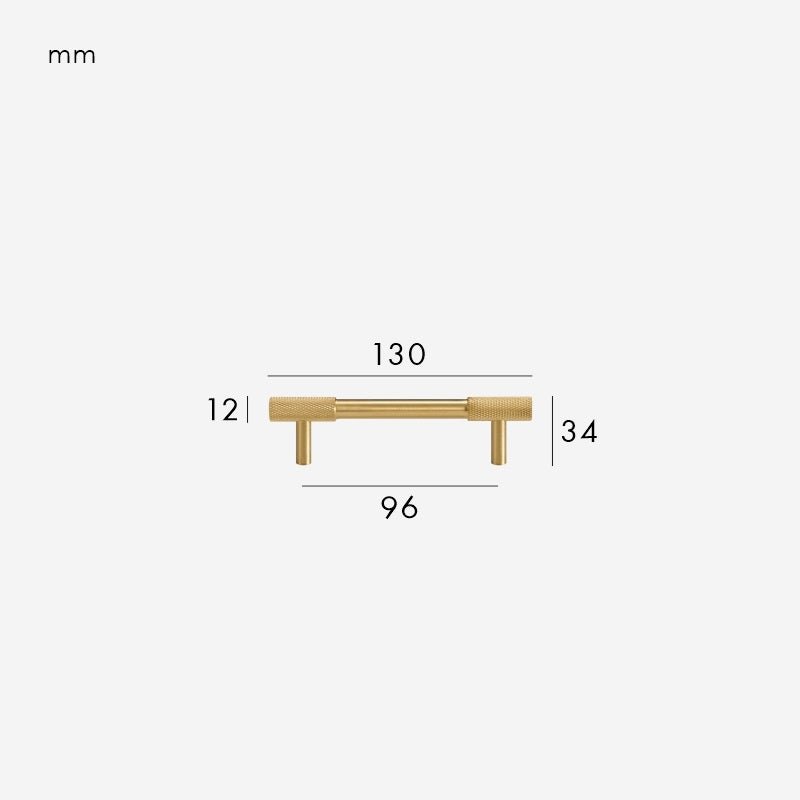 MANHATTAN Solid Brass Handles