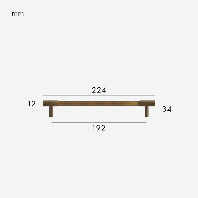 MANHATTAN Solid Brass Handles