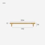 MANHATTAN Solid Brass Handles