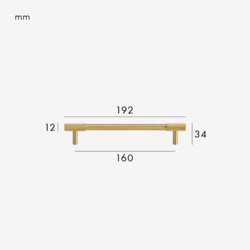 MANHATTAN Solid Brass Handles