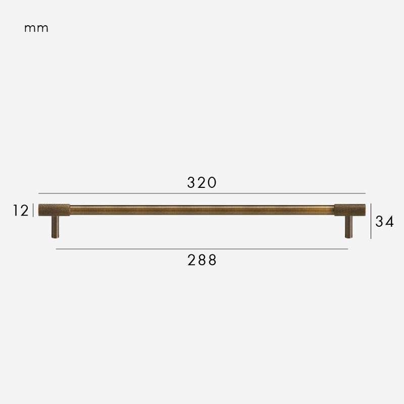 MANHATTAN Solid Brass Handles