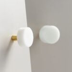 MARMER Massief marmeren en messing knop