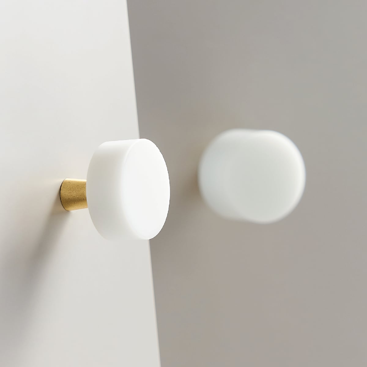 MARMER Massief marmeren en messing knop