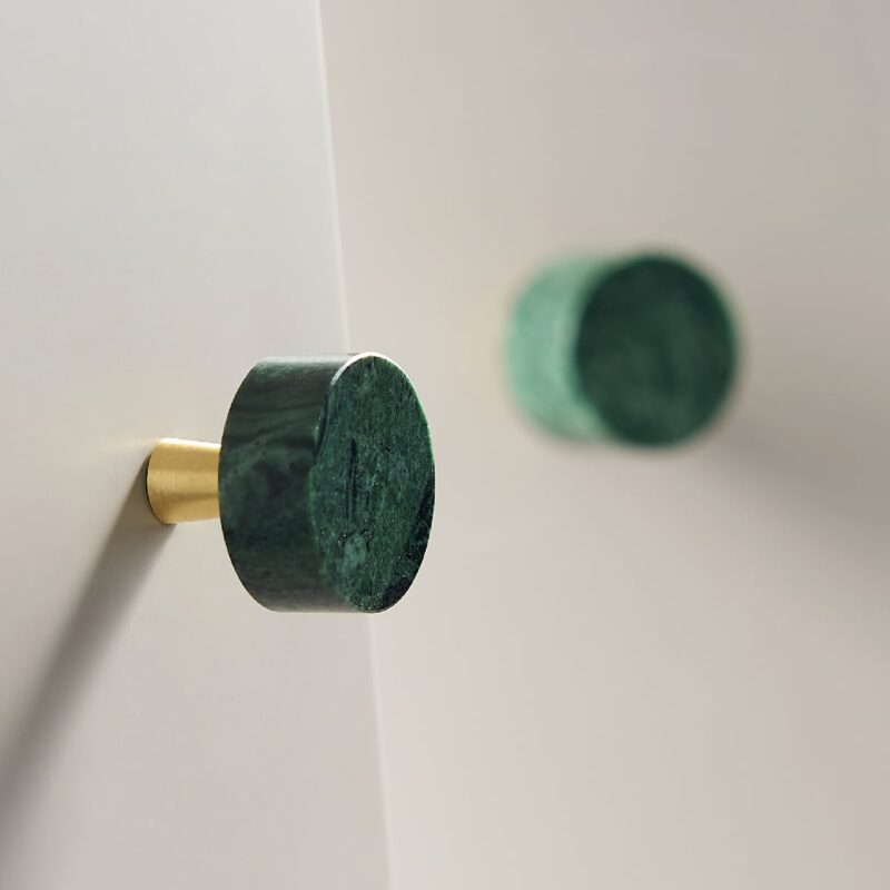 MARMER Massief marmeren en messing knop