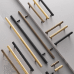 MAURITZ massief messing handgrepen