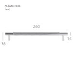 MAURITZ massief messing handgrepen