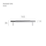 MAURITZ massief messing handgrepen