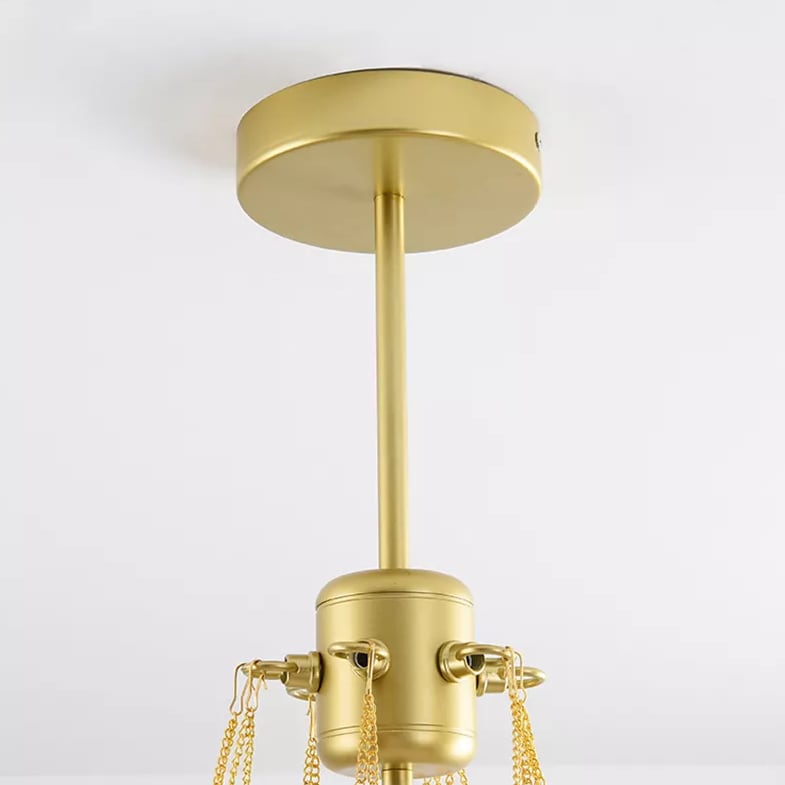 meraki. Renew - KUPLA Brass Chandelier
