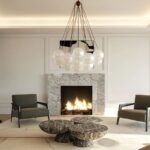 meraki. Renew - KUPLA Brass Chandelier
