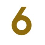 METRO Zahlen in Antik-Messing