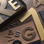 METRO Zahlen in Mattschwarz