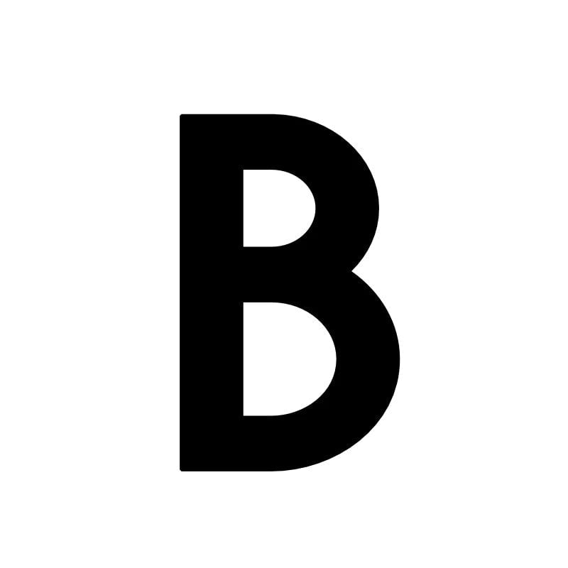 METRO Zahlen in Mattschwarz 9 METRO Zahlen in Mattschwarz