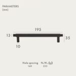 Manillas MORFI de latón macizo