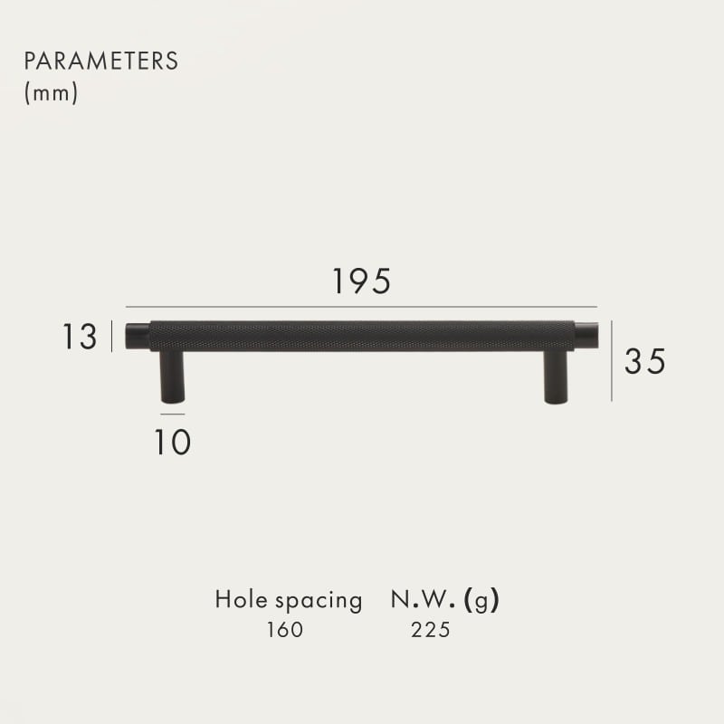 Manillas MORFI de latón macizo