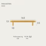 Manillas MORFI de latón macizo