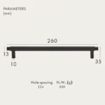 Manillas MORFI de latón macizo